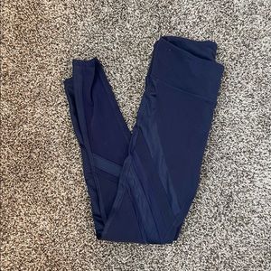 Alo high-rise sheer cutout active legging